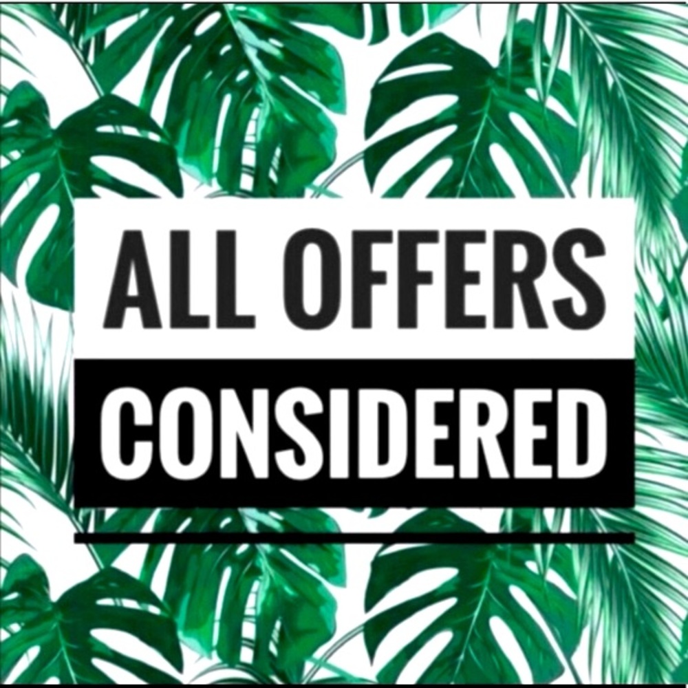 No price drop? No problem! Offers always welcomed!